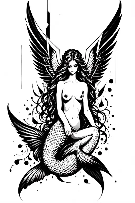 Winged Mermaid
