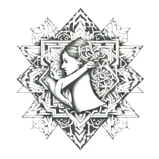 Love And Mother Holding