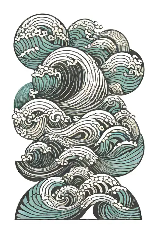 Geometric Ocean Wave Forming