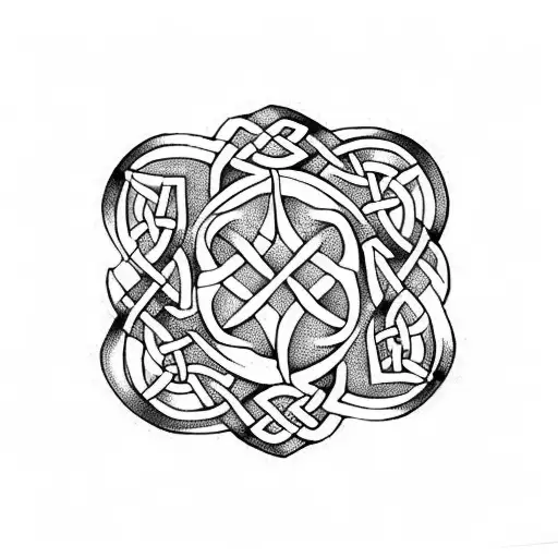 Art Deco Celtic Knot