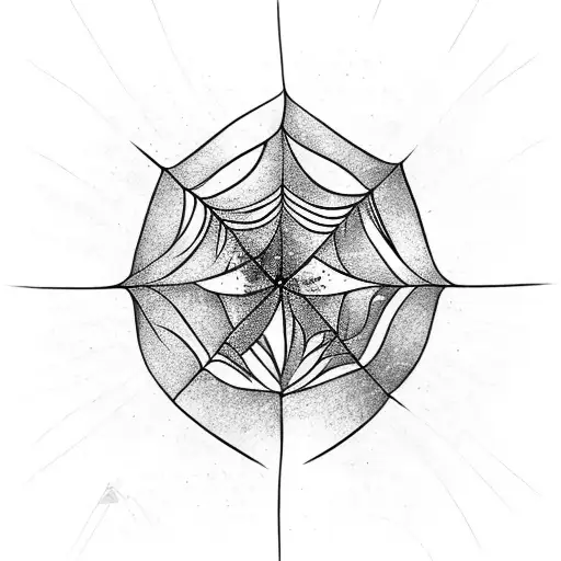 A Balisong Slitting A Spider Web