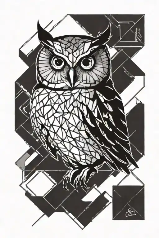Owl Paramedic Symbol Intertwined