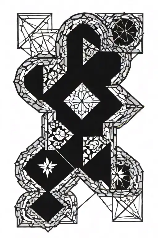 Mexican Cathedral Stained Glass