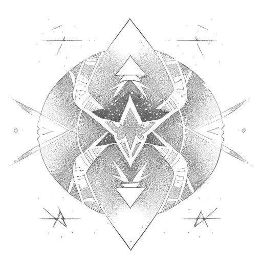 Canarsie Logo With A Shooting Star On The Side