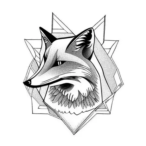 Fox With Hummingbird