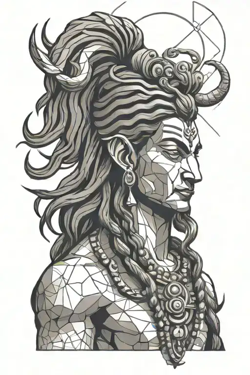 The Indian God Shiva