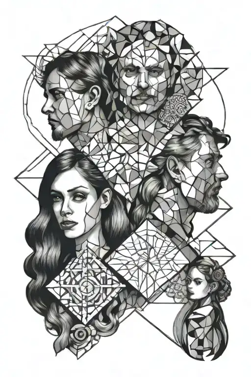 2 Daughters And Father