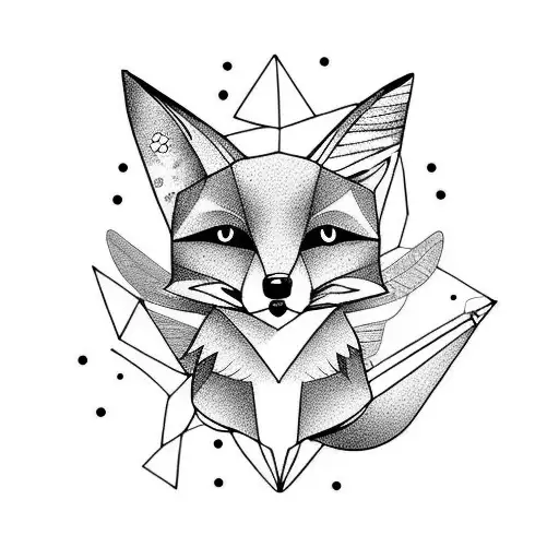 Fox With Hummingbird