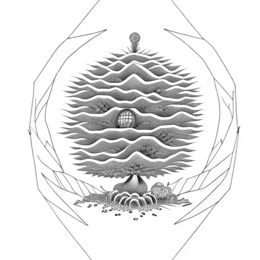 A Bees Nest In A Bonsai Tree