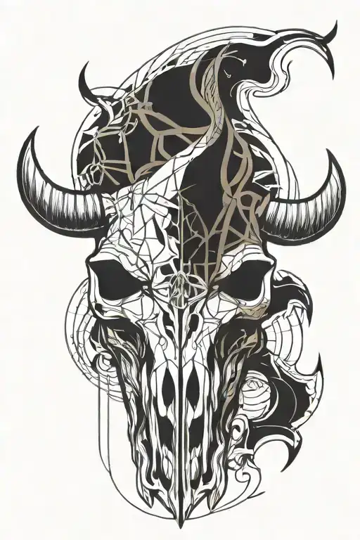 Bull Skull Mythologu