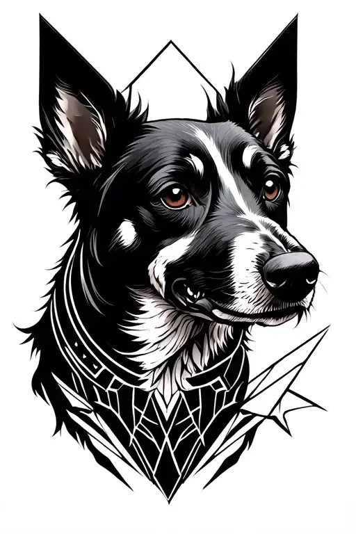 Dog And Fantasy Themed