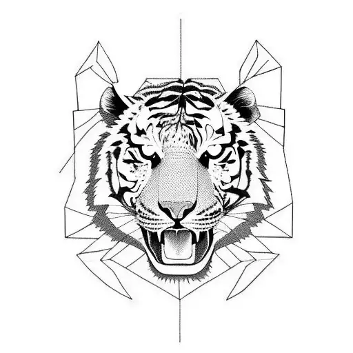 Proud Tiger Standing