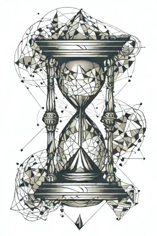 Hourglass Made Of Triangles