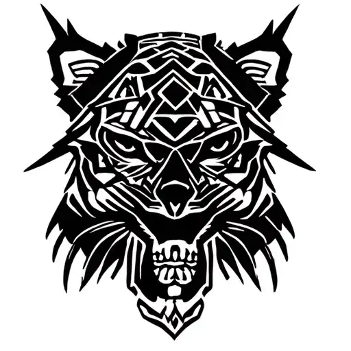 Aztec Jaguar Warrior Skeleton