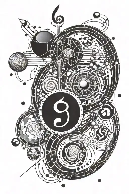 Capricorn Aries Cancer Aquarius Musical Notes Marbles