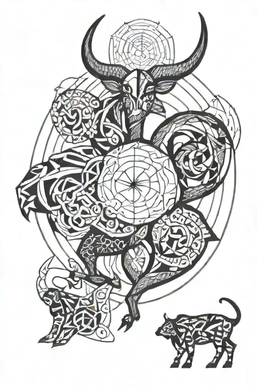 Taurus Zodiac Symbol And Scorpio Zodiac Sign