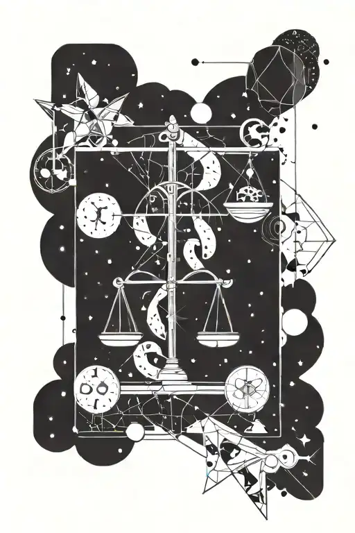 Libra Zodiac Sign With Libra Constellation And Some Saying