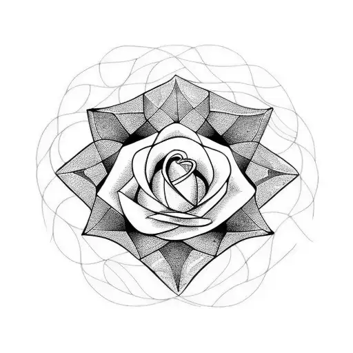 Circle Rose Halfmoon