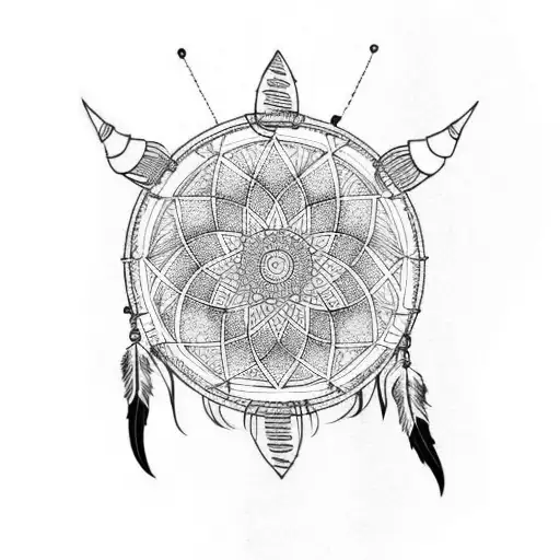 Dream Catcher With Color