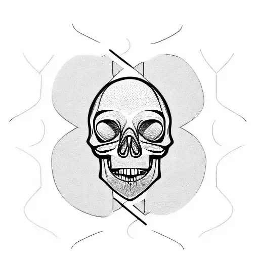 Skull And Pink Glasses