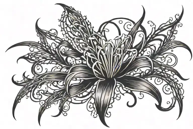 Spider Lily With A Surprise Twist