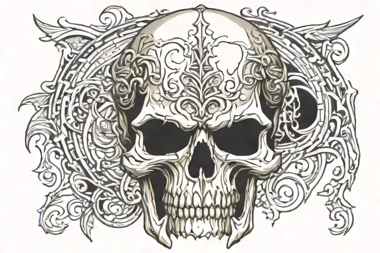 Orc World Of Warcraft Skull