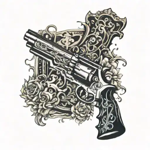 Blue Exorcist Gun And Sword