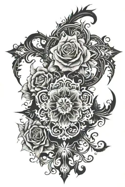 Sleeve Tattoo Elegant