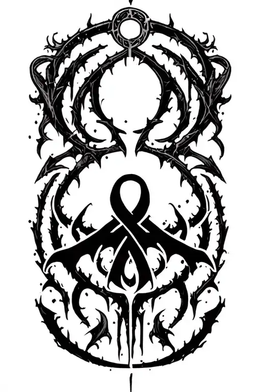 Fuck Cancer Symbol Surrounded