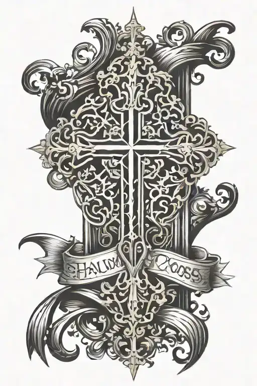 Holy Cross And Word Shalom