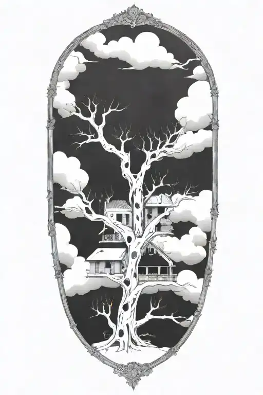 Dead Rat Flayed Open With Bugs Crawling Out And A House Made Of Cheese