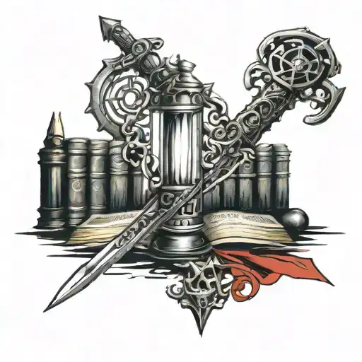 Warrior Sword Ninja Hourglass Books