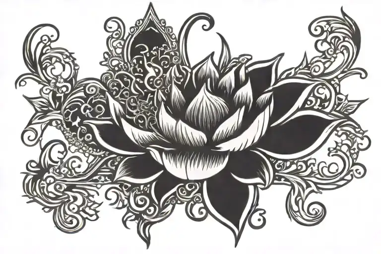 Symbol Lotus Flower