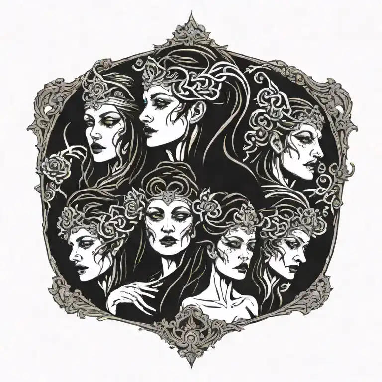 Hekate Three Faces