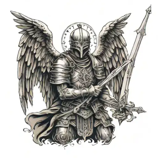 Roman Soldier Angel