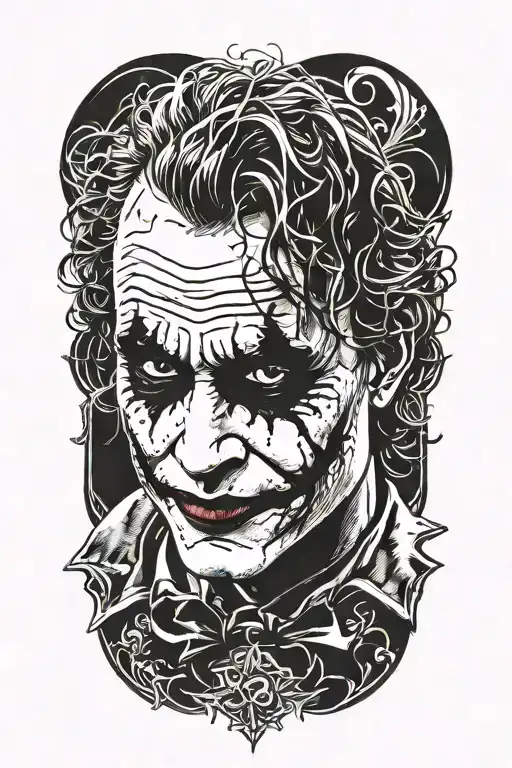 The Joker Heath Ledger