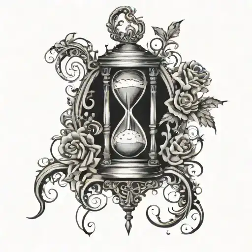 Till Death Do Us Part Hourglass