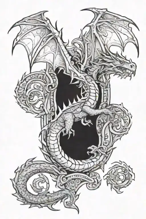 Travel Dragon Courage