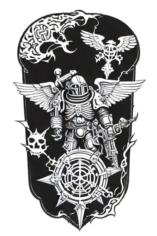 Space Marines 40K Black Templars