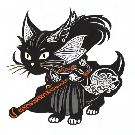 Samurai Cat
