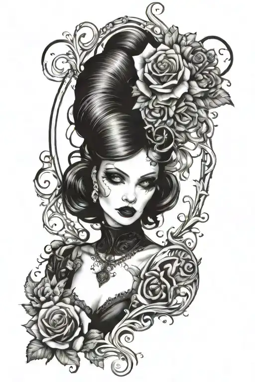 Goth Pinup