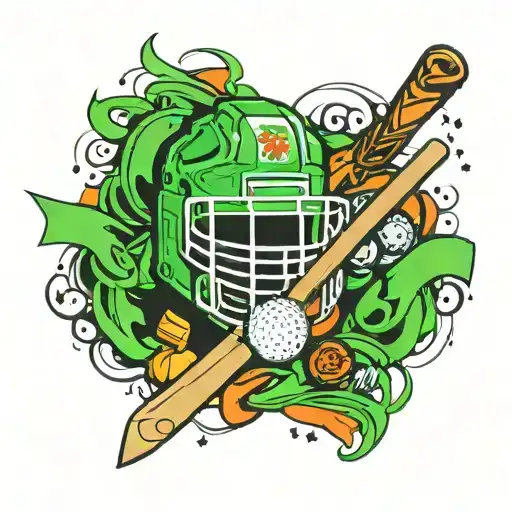 Hockey And Gambling Themed