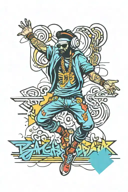 Abasi Baghdad Iraq Culture Whith A Hip Hop Dancer