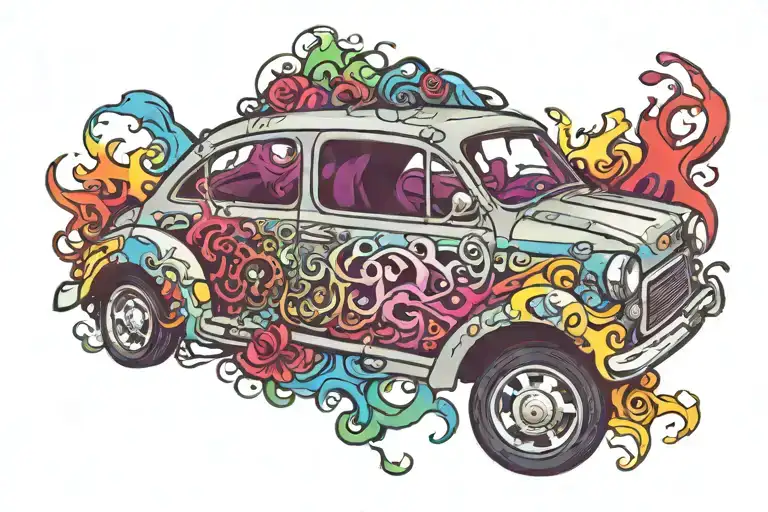 Car And Between Life And Death