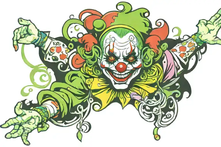 Chikano Clown Money Death Girl