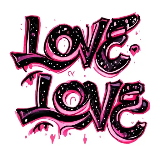 The Word Love On My Left Ankle