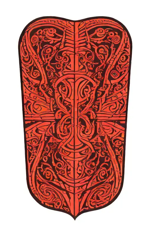 Redline Racing Flag Intertwined