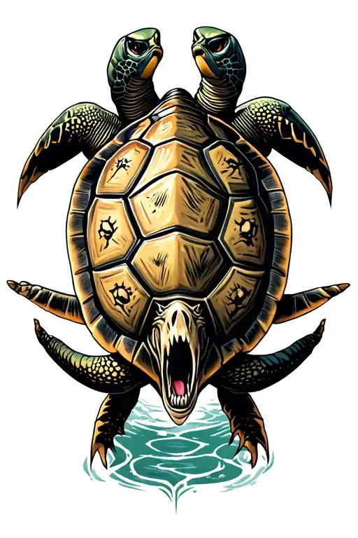 United States Navy Shellback Turtle