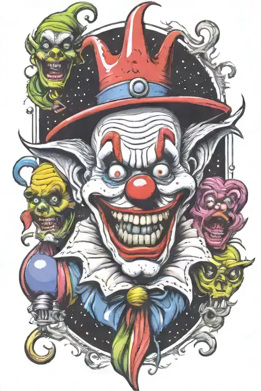 Killer Klowns From Outerspace Galaxy Filled