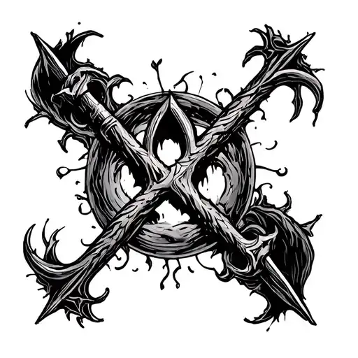 Warlock Symbol Blended